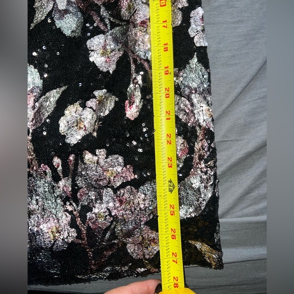 NWOT Floral Strapless Dress - Picture 6 of 6